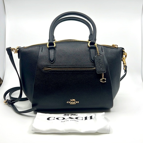 Coach Handbags - NEW WITH TAGS! Coach Elise Satchel in black.